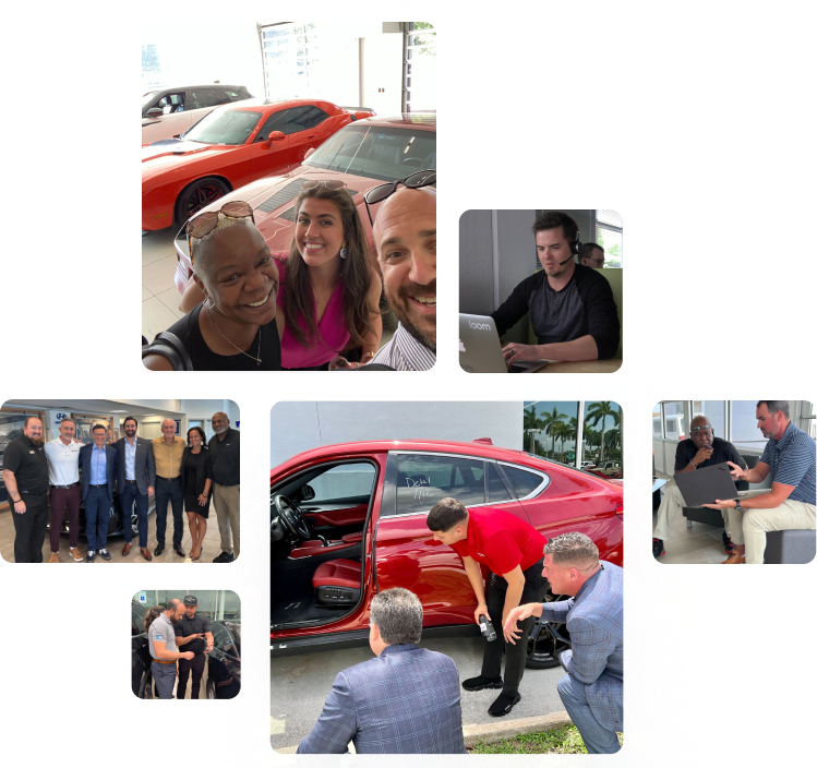 Smiling Cars Commerce dealers and employees